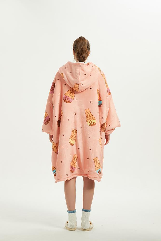 CozyNest Oversized Hoodie Blanket