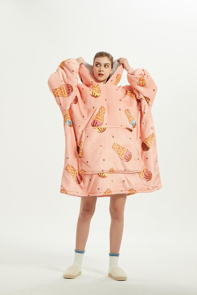 CozyNest Oversized Hoodie Blanket