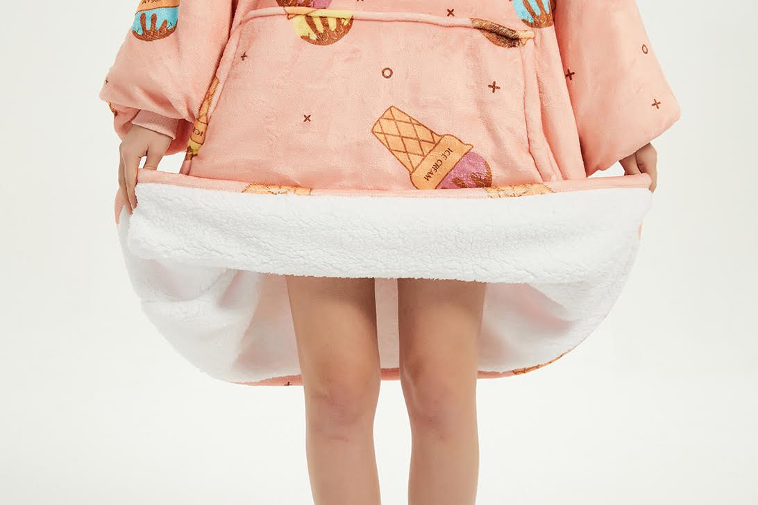CozyNest Oversized Hoodie Blanket