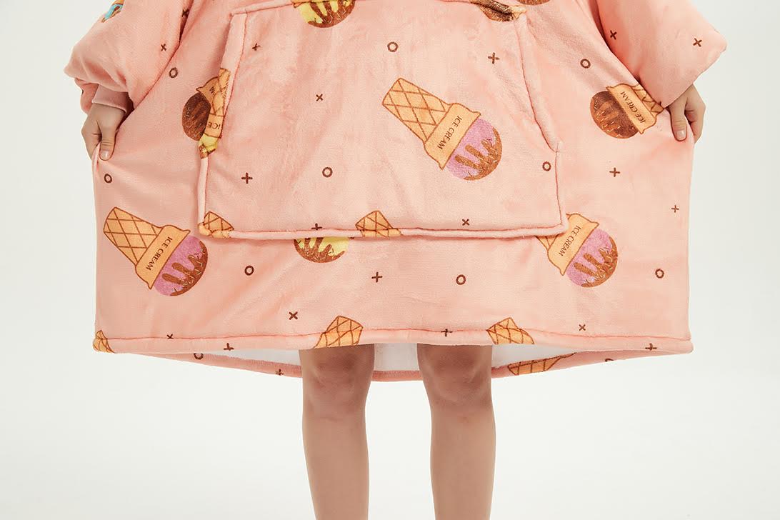 CozyNest Oversized Hoodie Blanket