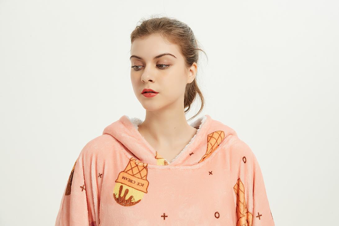 CozyNest Oversized Hoodie Blanket